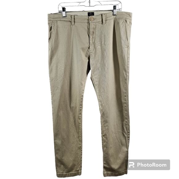 J. Crew 484 Slim-fit Stretch Chino Pants Size 36 x 34 - Picture 1 of 8